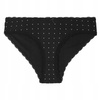 Figi Damskie Klasyczne Bawełniane Bikini Koronka w Kropki MORAJ 3-pak 