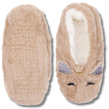 KAPCIE DAMSKIE BAMBOSZE MIĘKKA PODESZWA PAPCIE Z ABS UROCZE MORAJ