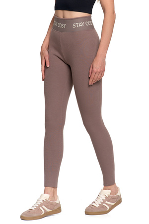 LEGGINSY DAMSKIE OCIEPLANE CIEPŁE GETRY WYSOKI STAN ELASTYCZNE MORAJ