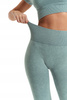 Legginsy Damskie Sportowe Wysoki Stan Kryjące Elastyczne Wygodne MORAJ 