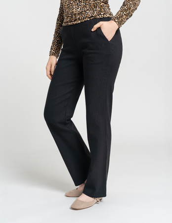 PROSTE SPODNIE DAMSKIE WIĄZANE ELASTYCZNE WYGODNE MODNE MORAJ