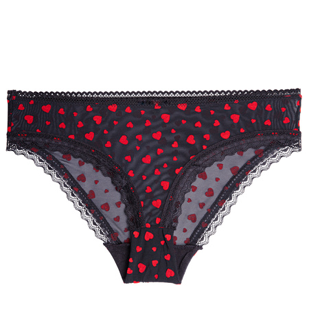 FIGI DAMSKIE Z SIATECZKI ELEGANCKIE MAJTKI SUBTELNE MORAJ 2-PAR