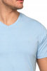 T-SHIRT MĘSKI Koszulka Gładka PREMIUM Bluzka z Haftem Logo MORAJ