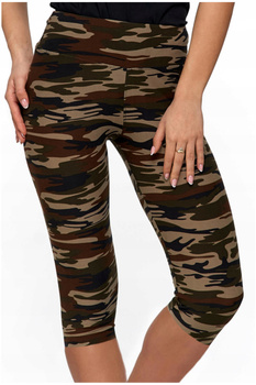 MORAJ Legginsy z Wysokim Stanem Moro 3/4