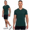 T-SHIRT MĘSKI PREMIUM Koszulka z Krótkim Rękawem Gładka Slim Fit MORAJ 