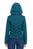 KRÓTKA KURTKA DAMSKA PRZEJŚCIOWA Z KAPTUREM NA JESIEŃ CIEPŁA MORAJ