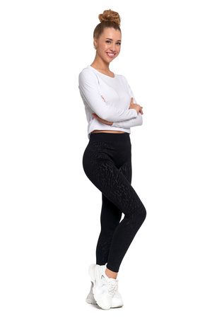 LEGGINSY DAMSKIE OCIEPLANE GETRY Z WYSOKIM STANEM SZEROKI PAS MORAJ