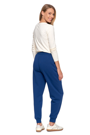 WYGODNE SPODNIE DAMSKIE DRESOWE KLASYCZNE WYSOKI STAN STYLOWE MORAJ