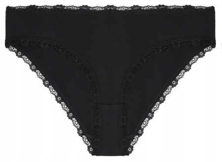 Figi Damskie Koronka Subtelne Majtki Modne Klasyczne Stylowe 3-PAK MORAJ