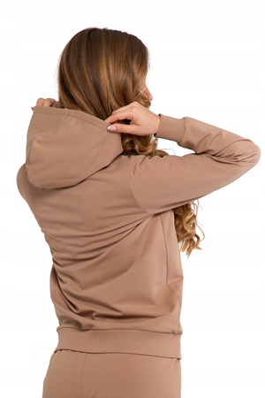 DRES DAMSKI MORAJ WYGODNY ZESTAW DRESOWY SPODNIE I BLUZA ROZPINANA 