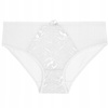 Figi Damskie Bikini Majtki Bawełniane Koronka Wygodne Modne 3 szt. MORAJ 