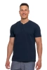 T-SHIRT MĘSKI MORAJ KOSZULKA KRÓTKI RĘKAW PROSTA ROZPINANY DEKOLT MODNA