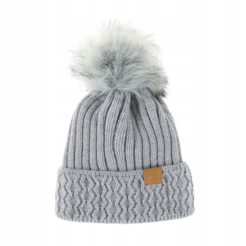 Moraj Czapka Dziecięca Ocieplana pompon