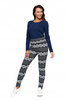Legginsy Damskie Ocieplane Wzorowane MORAJ 