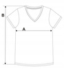 T-Shirt Damski Bawełna PREMIUM Luźna Koszulka Wygodna Dekolt V MORAJ 