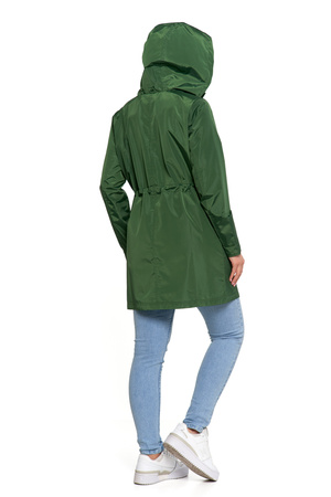 KURTKA DAMSKA PRZEJŚCIOWA Z KAPTUREM PARKA ELEGANCKI PŁASZCZ MORAJ