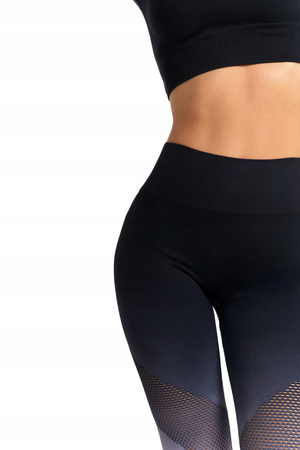 Legginsy Damskie Sportowe Wysoki Stan Push-Up Kryjące na Siłownię MORAJ 