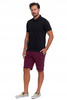 Elegancka Polówka Polo Męskie Koszulka T-Shirt z Krótkim Rękawem MORAJ 