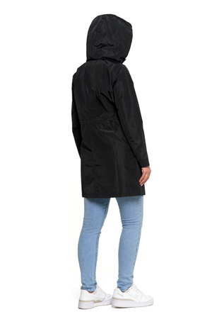 KURTKA DAMSKA PRZEJŚCIOWA Z KAPTUREM PARKA ELEGANCKI PŁASZCZ MORAJ
