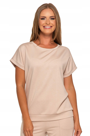 Bluzka Damska Oversize T-Shirt Kimonowe Rękawy Luźna Koszulka MORAJ 