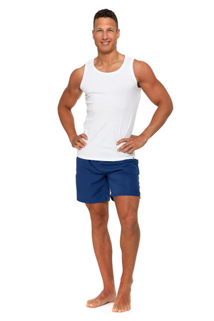 PODKOSZULKA MĘSKA TANK TOP KOSZULKA PODKOSZULEK 100 % BAWEŁNA MORAJ 