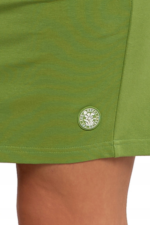 Ołówkowa SPÓDNICA Damska Spódniczka Dresowa z Kieszeniami Wiązana MORAJ