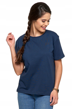 T-Shirt Damski Bawełna PREMIUM Wygodna Luźna Koszulka Gładka MORAJ 