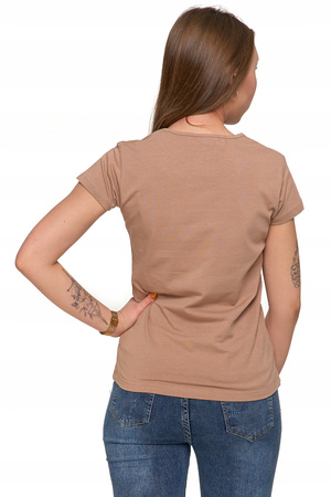 T-Shirt Damski Koszulka Klasyk Bawełna MORAJ