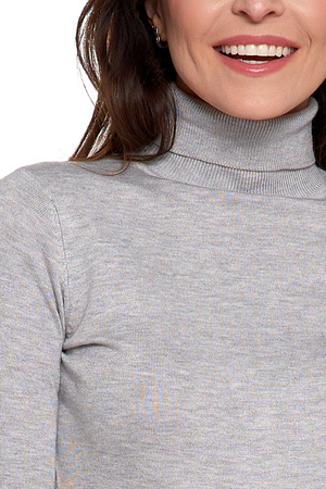 CIENKI GOLF DAMSKI ELEGANCKI SWETER BLUZKA Z GOLFEM DŁUGI RĘKAW MORAJ