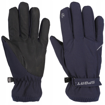 RĘKAWICZKI MĘSKIE Ciepłe Rękawice Do Ekranów Dotykowe Ocieplane MORAJ