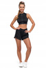 MORAJ Sportowy Top Fitness z suwakiem GYM 