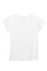 T-Shirt Damski Gładki Koszulka Bawełniana Klasyczna Dekolt V MORAJ