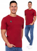 T-Shirt Męski Koszulka Bawełna Naszywka MORAJ M