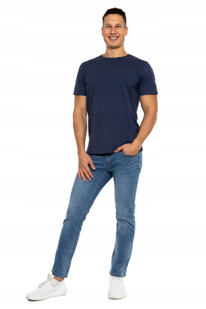 T-Shirt Męski Koszulka Klasyczna Bawełna MORAJ