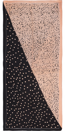 Szal Damski Duży Dwustronny Wzór Modny Wiosenny Elegancki Szalik MORAJ