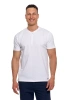 T-SHIRT MĘSKI MORAJ KOSZULKA KRÓTKI RĘKAW PROSTA ROZPINANY DEKOLT MODNA