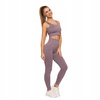 Legginsy Damskie Sportowe Wysoki Stan Kryjące Prążkowane Wygodne MORAJ