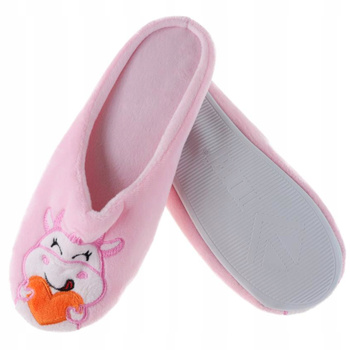 MORAJ Kapcie Damskie Bambosze Krówki