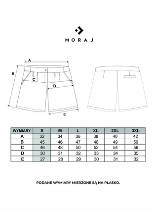 MORAJ Eleganckie Szorty Damskie Bermudy 