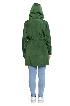 KURTKA DAMSKA PRZEJŚCIOWA Z KAPTUREM PARKA ELEGANCKI PŁASZCZ MORAJ