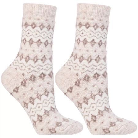 WYSOKIE SKARPETY Z WEŁNĄ Ciepłe Skarpetki Damskie PREZENT 3-PAK MORAJ