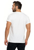 T-Shirt Męski Koszulka Krótki Rękaw Biała PREMIUM Bawełna czesana MORAJ 