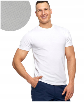 Moraj Koszulka Męska Bawełna Czesana Prążek