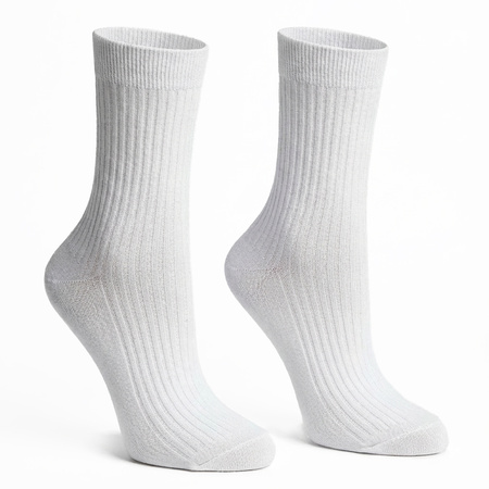 SKARPETY DAMSKIE MORAJ SKARPETKI PRĄŻKOWANE DŁUGIE KLASYCZNE 3-PAR