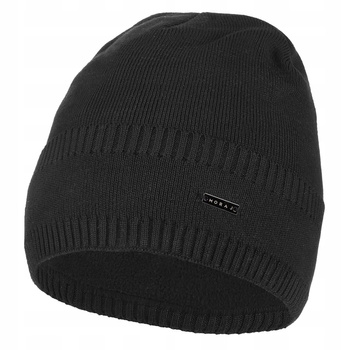 CZAPKA MĘSKA ZIMOWA KLASYCZNA CIEPŁA OCIEPLANA Z POLAREM UNIWERSALNA MORAJ