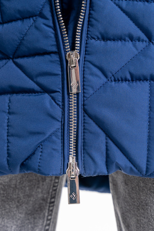 ELEGANCKA KURTKA DAMSKA PRZEJŚCIOWA Z KAPTUREM NA JESIEŃ CIEPŁA MORAJ