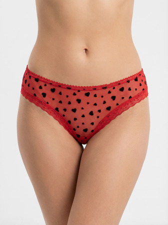 FIGI DAMSKIE Z SIATECZKI ELEGANCKIE MAJTKI SUBTELNE MORAJ 2-PAR