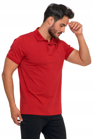 Koszulka Polo Męska Elegancka Klasyczna Gładka Bawełna Premium MORAJ