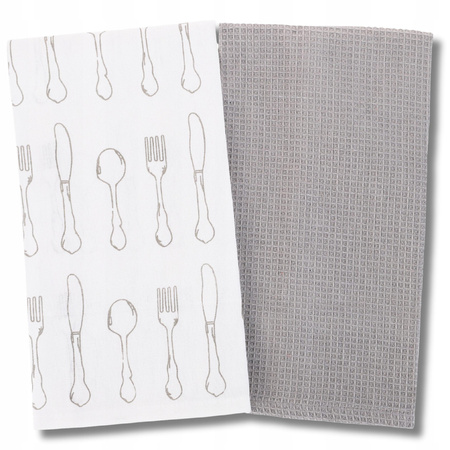 Ręcznik Kuchenny Ścierki Kuchenne Zestaw 2PAK Bawełniane 40x60 cm MORAJ