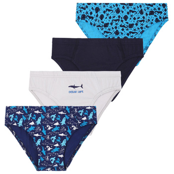 MORAJ Majtki Slipy Chłopięce Kolorowe 4szt.